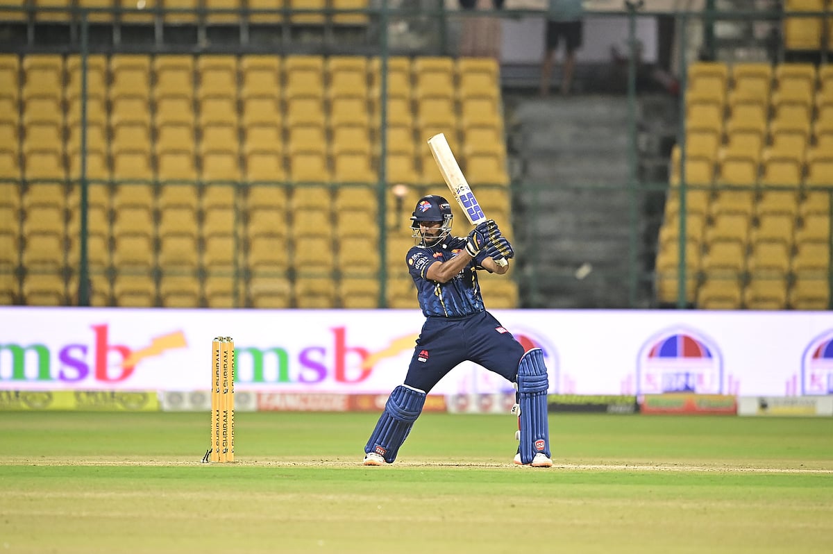 Maharaja Trophy : Mayank Agarwal.